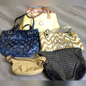 Group of Vintage Coaches .